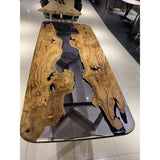 Olive River Epoxy Table- gz14 - boccainteriors