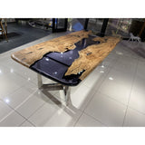 Olive River Epoxy Table- gz14 - boccainteriors