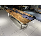 Olive River Epoxy Table- gz14 - boccainteriors