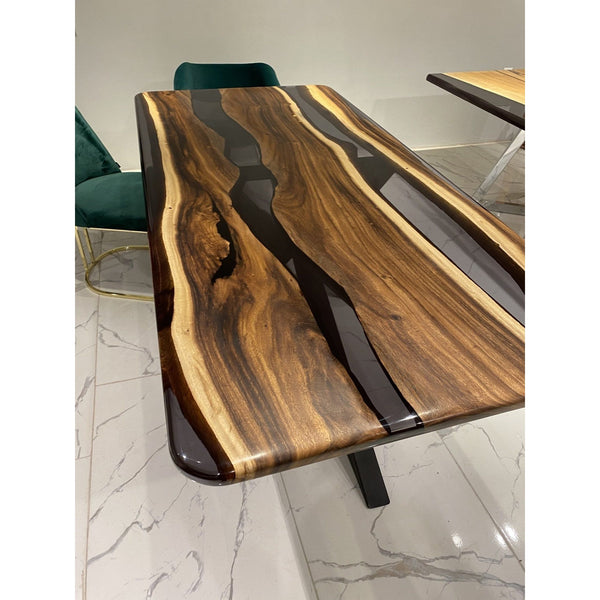 Suar River Epoxy Table - boccainteriors