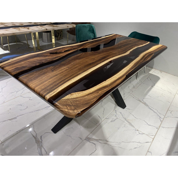 Suar River Epoxy Table - boccainteriors