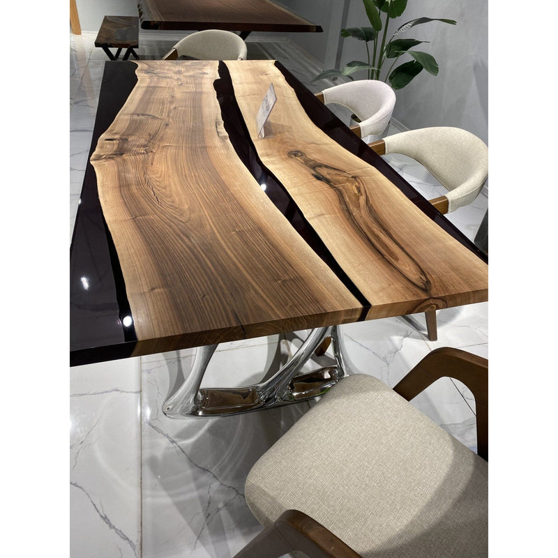 Walnut River Table - boccainteriors