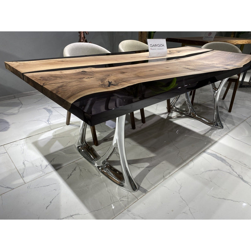 Walnut River Table - boccainteriors