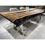 Walnut River Table - boccainteriors