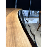 Walnut Slab Dining Table - boccainteriors