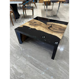 Wood Waterfall Coffee Table - boccainteriors